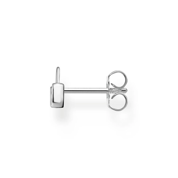 Einzel Ohrstecker Schloss Silber von Thomas Sabo, Schneller Versand - Nordicspectra.de