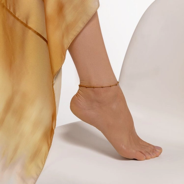 Fußkette Dots Gold von Thomas Sabo, Schneller Versand - Nordicspectra.de