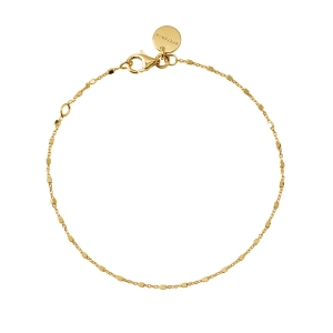 Sheer Station Bracelet Gold - Syster P - Snabb leverans & Gratis paketinslagning - Nordic Spectra