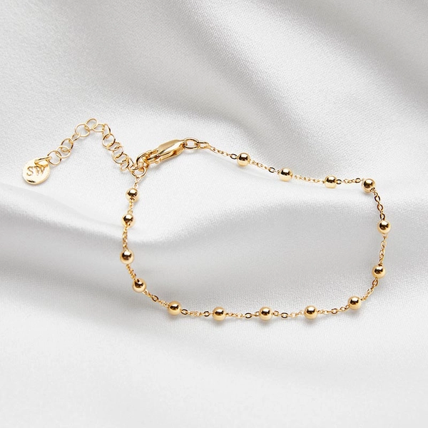 Flow - Gold Armband von Sofia Wistam, Schneller Versand - Nordicspectra.de