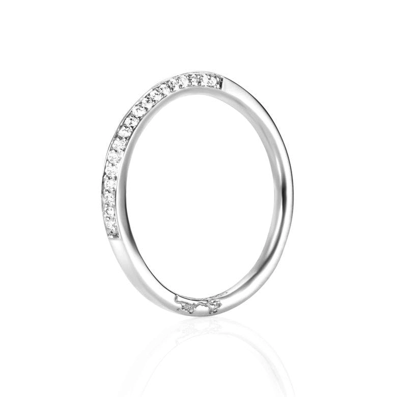 Efva Attling - Sparkling Way Ring White Gold
