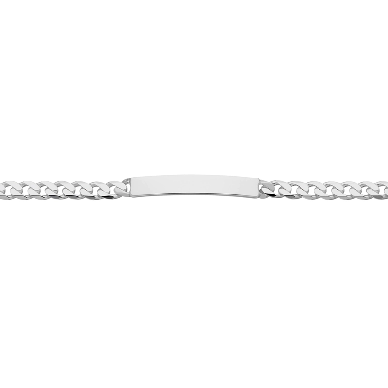 Nordic Spectra - Silverarmband med Gravyrbricka S