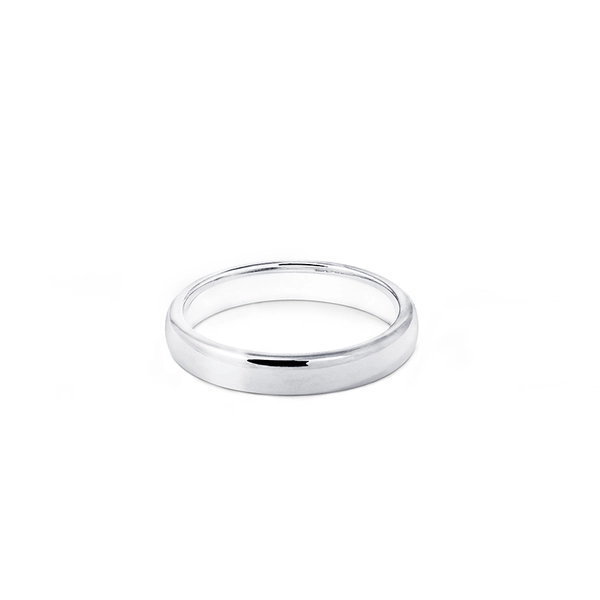 1946 Ring Välvd 4 mm Vitguld - Nordic Spectra - Förstärker livets stora händelser - Nordic Spectra
