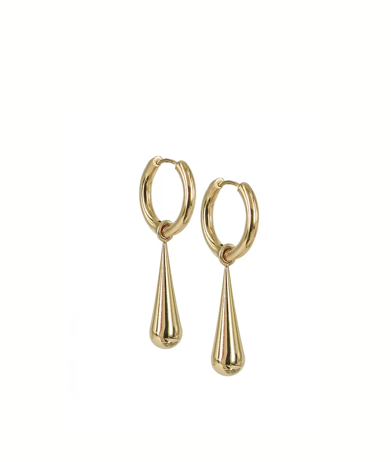 Astrid & Agnes - BELLA Hoops Guld
