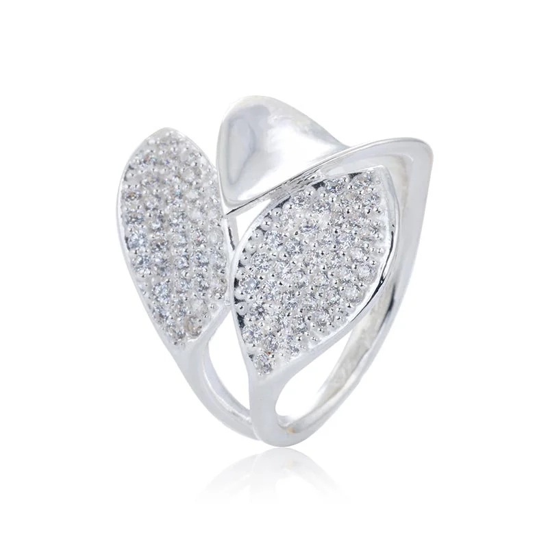 Carolina Gynning - Autumn Leaves Sparkling Big Ring