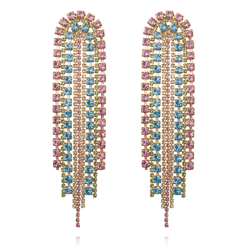 Caroline Svedbom - Una Earrings Gold Dreamscape Combo