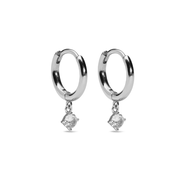 Petite Sparkling Hoops Örhängen - Sparv - Suosittuja koruja kaikkiin tilanteisiin