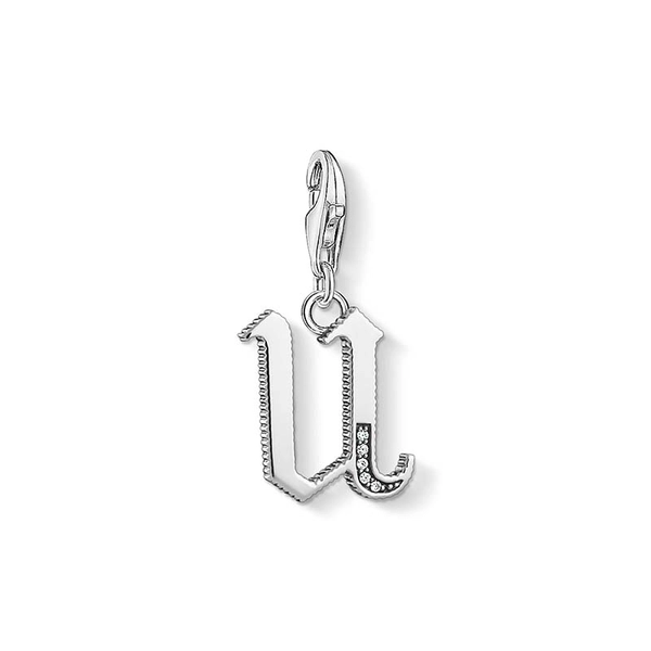 Berlock Bokstav U Thomas Sabo - Thomas Sabo berlock - Snabb frakt & paketinslagning - Nordicspectra.se