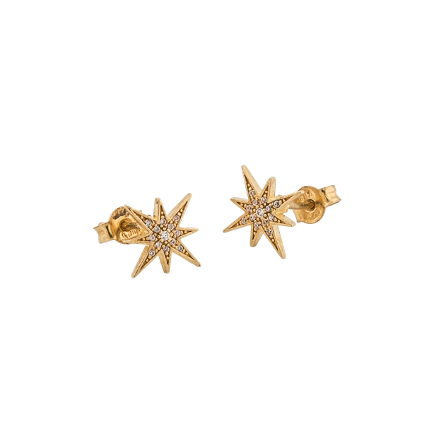 One Star Ear Gold -CU Jewellery - Snabb frakt & paketinslagning - Nordicspectra.se