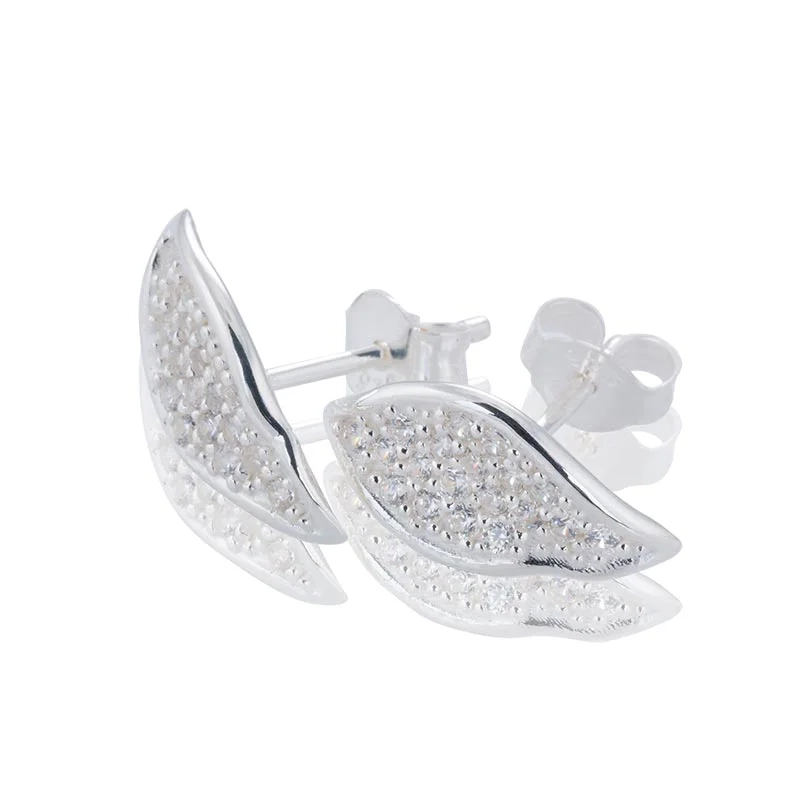 Carolina Gynning - Autumn Leaves Sparkling Studs Örhängen