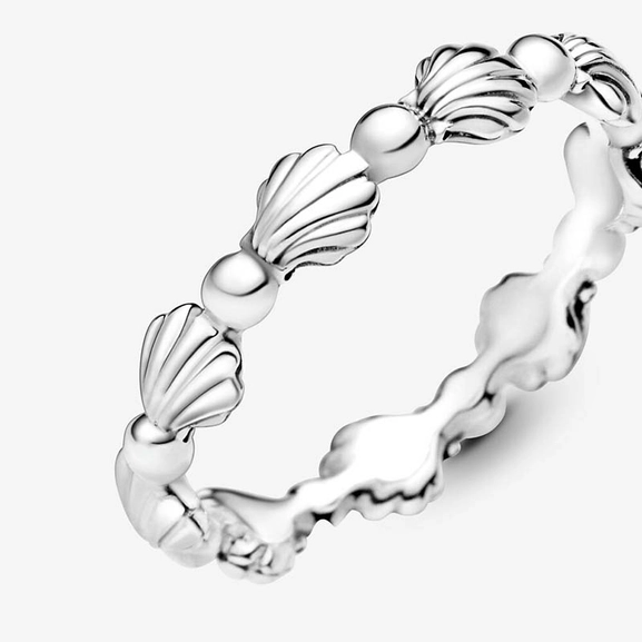 Pärlade Snäckor Ring - PANDORA - Snabb frakt & paketinslagning - Nordicspectra.se