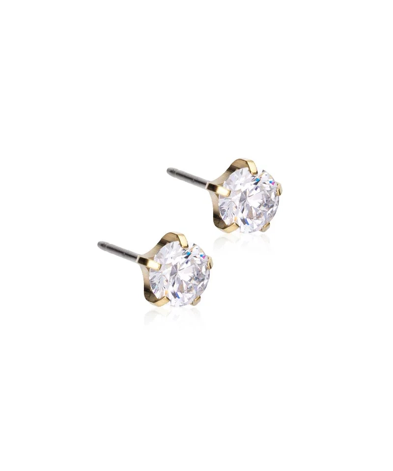 Blomdahl - GT Tiffany Precious 6 mm CZ White