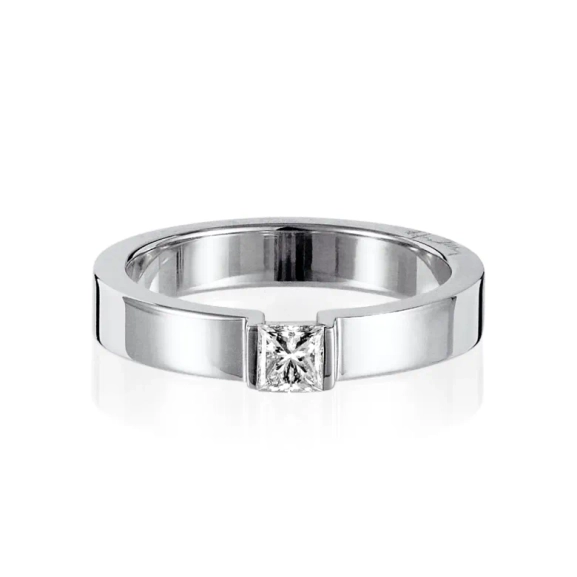 Sweet & Strong Ring White Gold - Efva Attling - Vigsel- & Förlovningsringar - Nordic Spectra