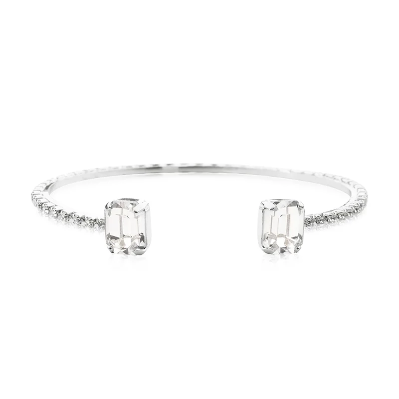 Caroline Svedbom - By Your Side Bracelet Rhodium Crystal