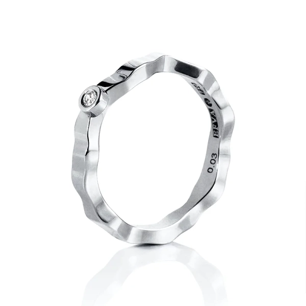 Future Perfect Star Ring White Gold - Efva Attling - Vigsel- & Förlovningsringar