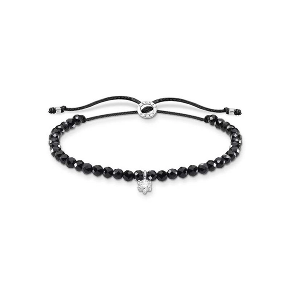 Helmi Rannekoru Musta - Thomas Sabo - Suuri valikoima & ilmainen lahjapaketointi - Nordicspectra.fi