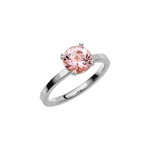 Fairytale 3 Morganite White Gold - Wedding & engagement rings - Schalins - Scandinavian design - Nordic Spectra