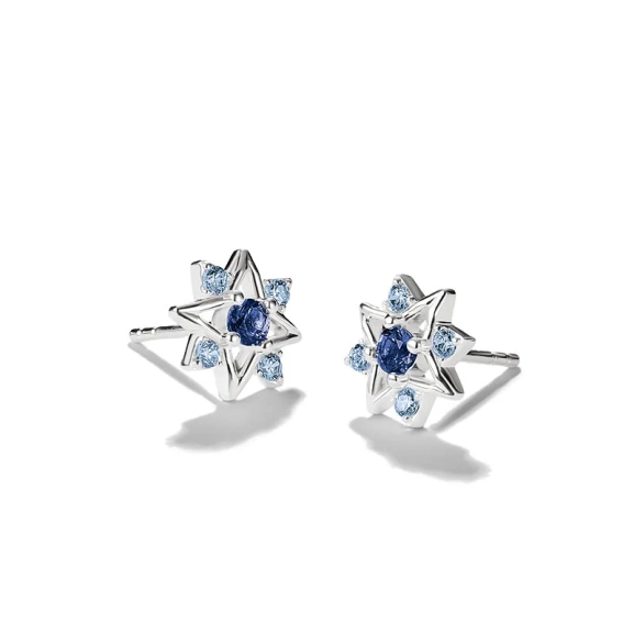 Ohrringe mit blauem Stern - Thomas Sabo - Nordic Spectra