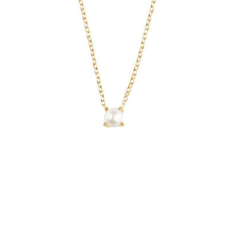 Drakenberg SjĆ¶lin - Petite Pearl Necklace Gold