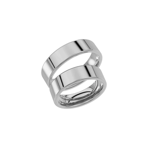 237-6 White Gold - Wedding & engagement rings - Schalins - Scandinavian design - Nordic Spectra