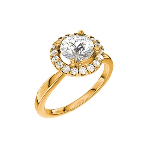 North 029 Labbodlad Diamant Guld - Vigsel- & förlovningsringar - Schalins - Fri storleksändring* - Nordic Spectra