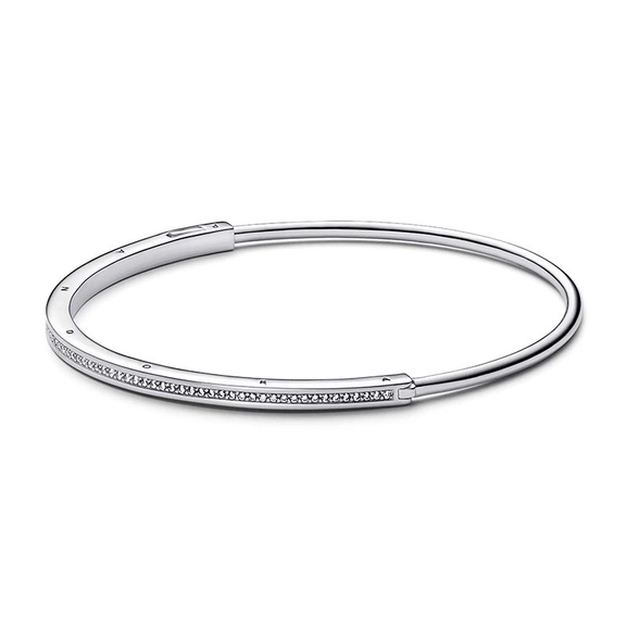 Pandora Signature I-D Pavé Bangle - PANDORA - Snabb frakt & paketinslagning - Nordicspectra.se