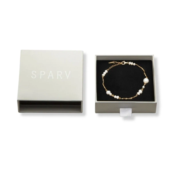 Cream Armband Guld - Sparv - Populära smycken för alla tillfällen