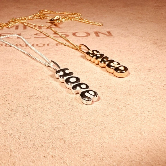 Hope Bubble Necklace SIlver - Emma Israelsson - Schmuck im skandinavischen Design