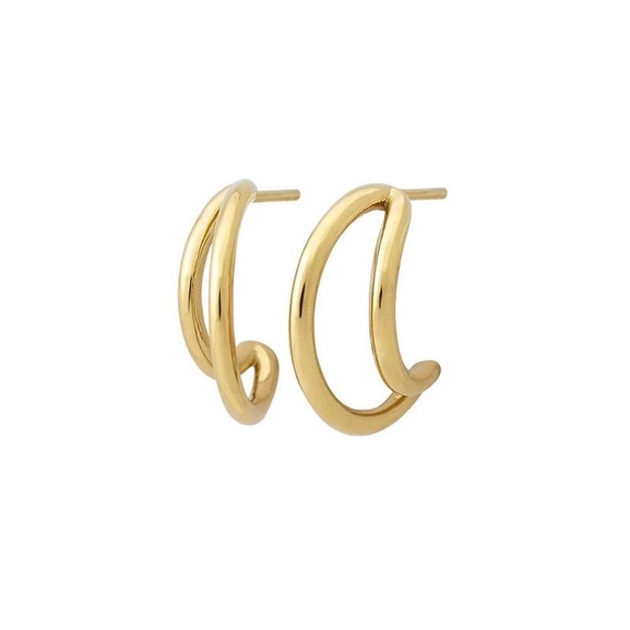 Callisto Earrings Gold - Edblad - Snabb frakt & paketinslagning - Nordicspectra.se