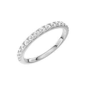 North 002 Lab Grown Diamond White Gold - Wedding & engagement rings - Schalins - Scandinavian design - Nordic Spectra