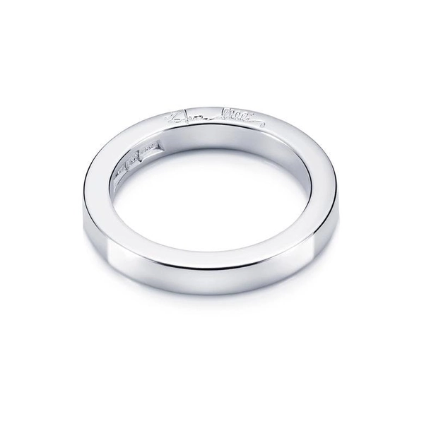 Half Round Ring White Gold - Efva Attling ringar - Snabb frakt & paketinslagning - Nordicspectra.se