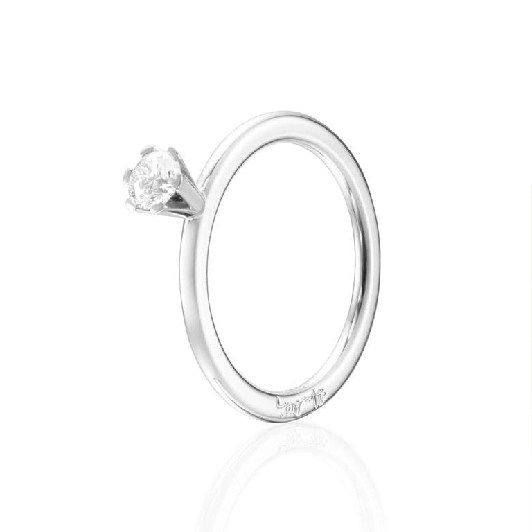 High On Love Ring 0.30 ct White Gold - Efva Attling ringar - Snabb frakt & paketinslagning - Nordicspectra.se