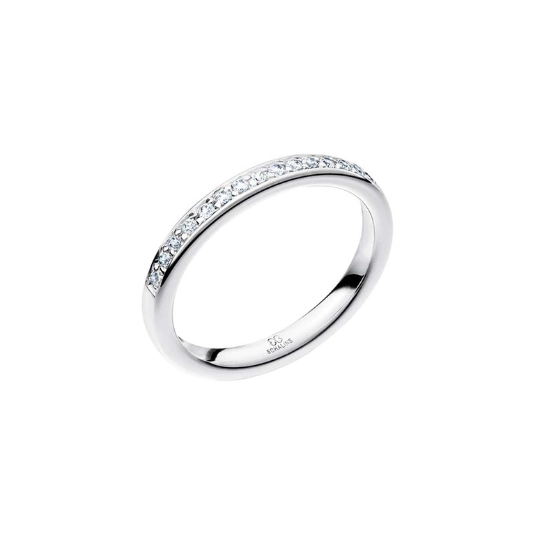 Fjällbrud MG030 Vitguld - Vigsel- & förlovningsringar - Schalins - Fri storleksändring* - Nordic Spectra