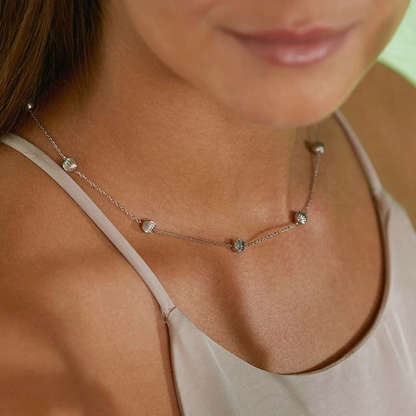 Roselle Necklace Multi Steel - Edblad - Snabb frakt & paketinslagning - Nordicspectra.se