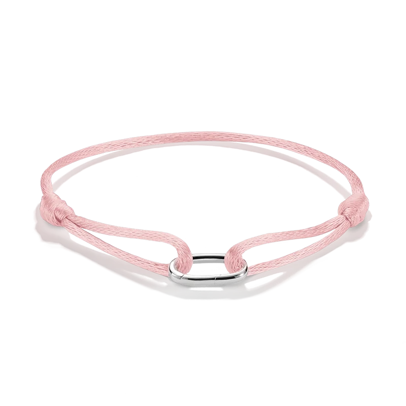 Thomas Sabo - CC Connect Textilarmband Rosa