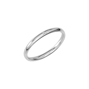 SR2043 White Gold - Wedding & engagement rings - Schalins - Scandinavian design - Nordic Spectra