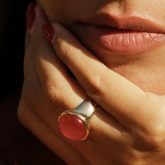 Summit Ring Pink Gold - Edblad - Snabb frakt & paketinslagning - Nordic Spectra