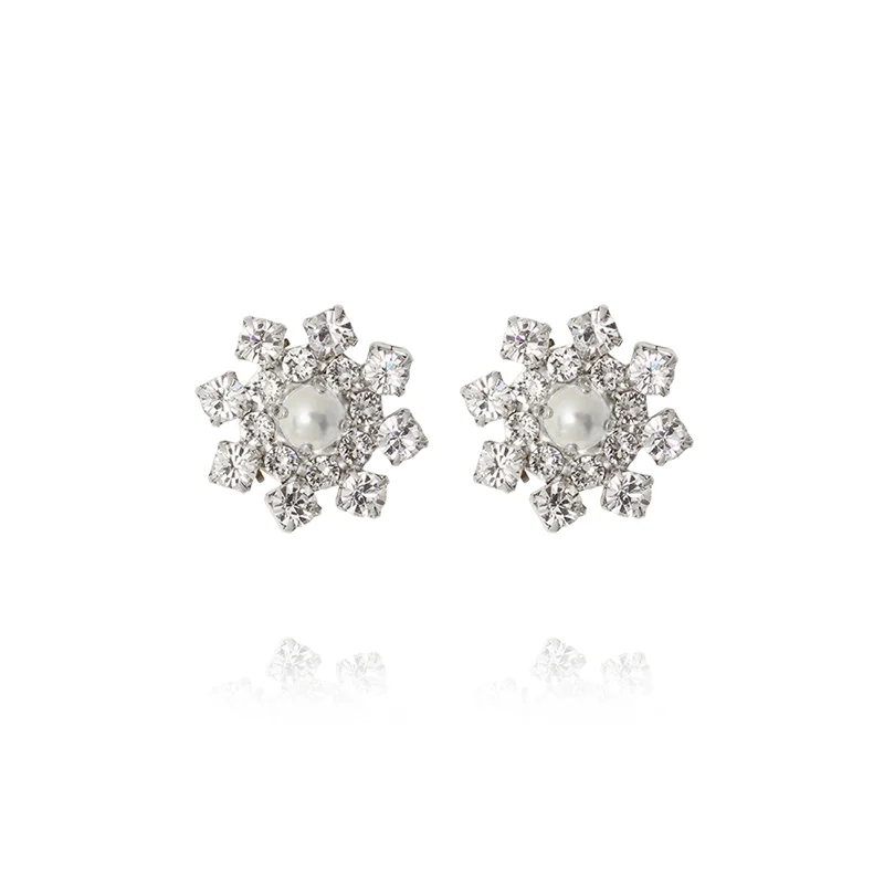 Caroline Svedbom - The Luckiest Earrings Rhodium Crystal
