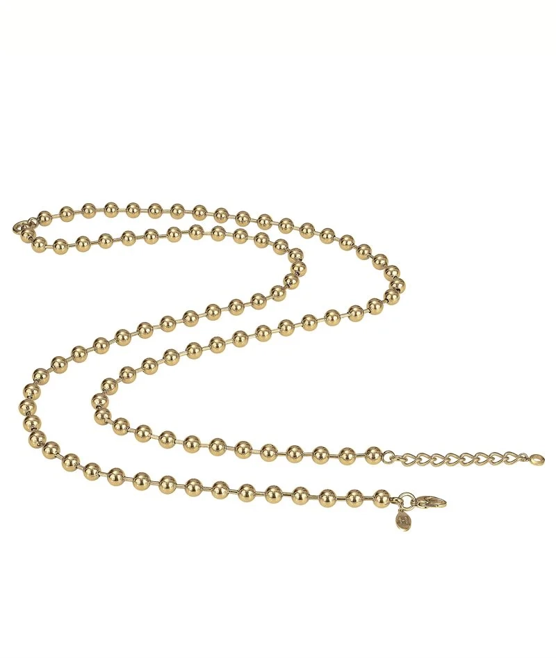 ANNIE Big Långt Halsband Guld - Astrid & Agnes - Nordic Spectra