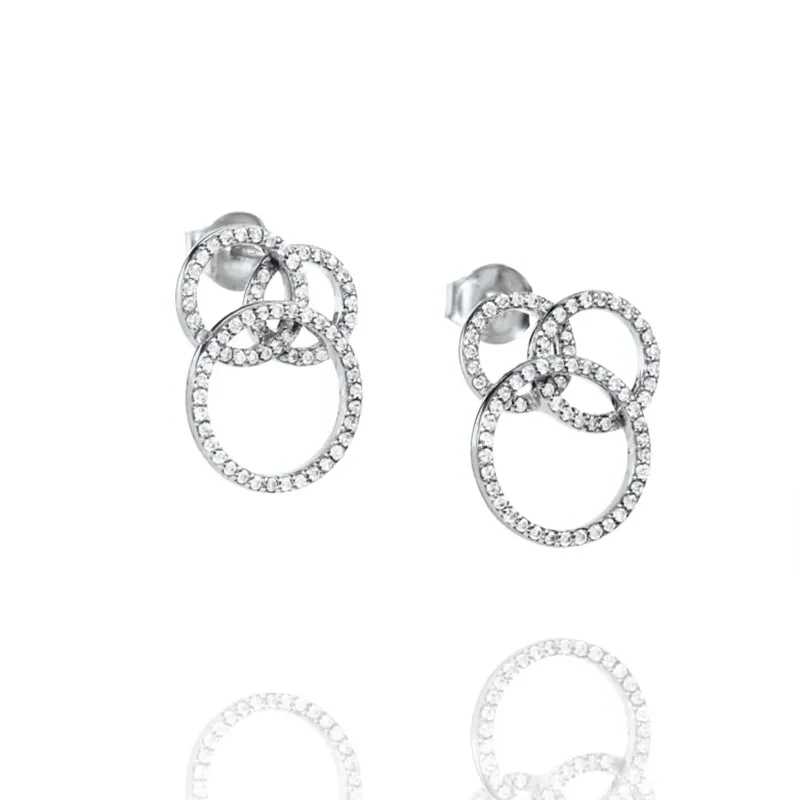 Efva Attling - Bubbles & Stars Ear White Gold
