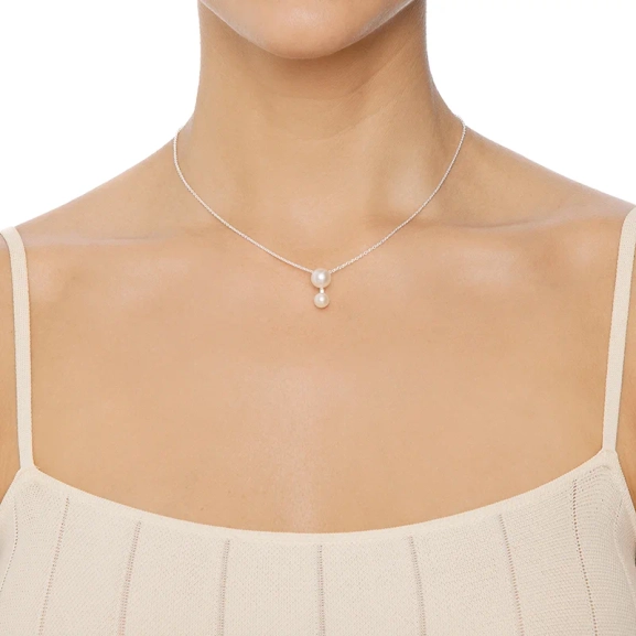 Drip Drop Pearl Necklace - Efva Attling - Vackra & betydelsefulla smycken - Fri frakt