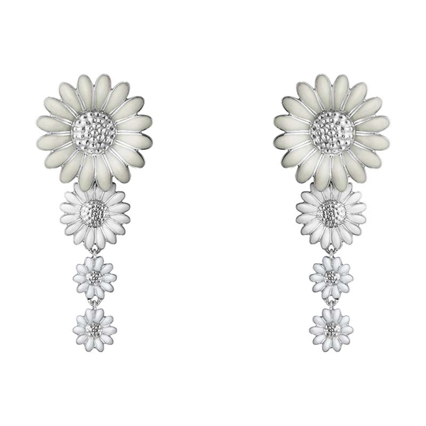Daisy x Stine Goya Vita Örhängen - Georg Jensen örhängen - Snabb frakt & paketinslagning - Nordicspectra.se