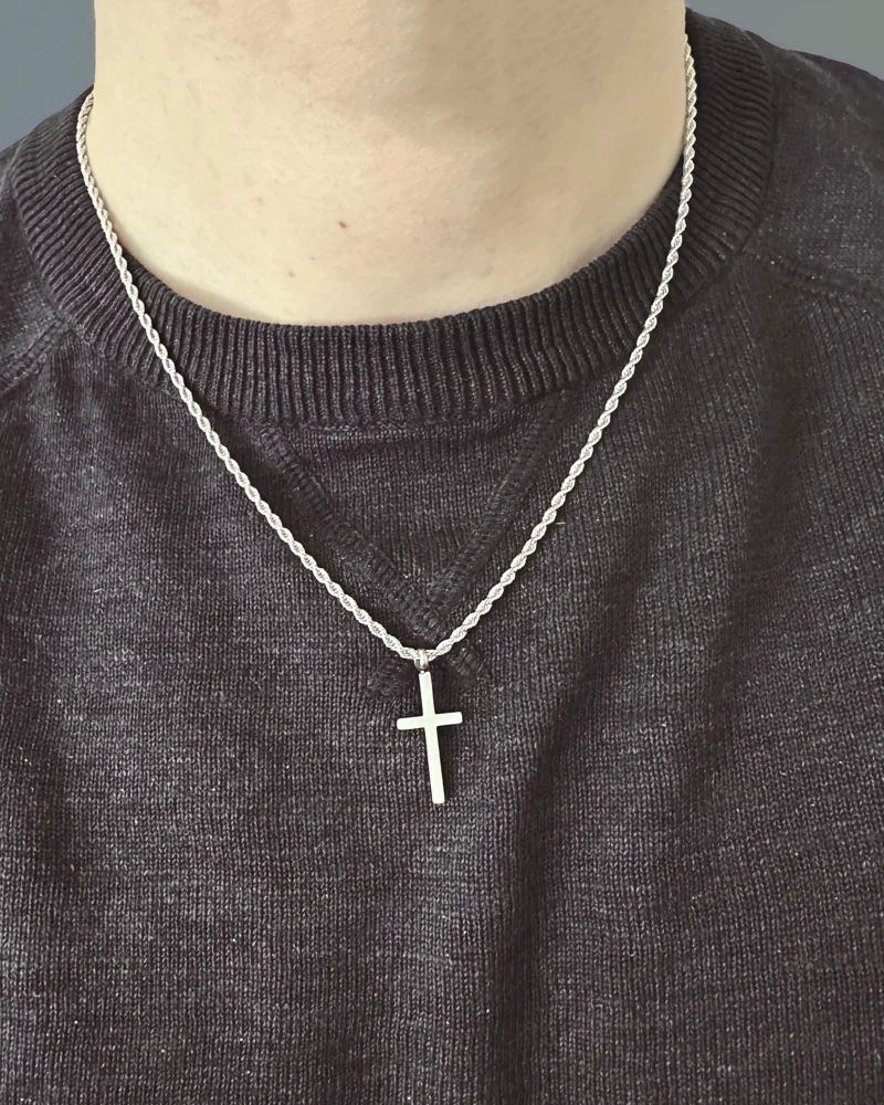 TERRY CROSS Halsband Stål - AROCK - Trendiga herrsmycken - Nordic Spectra