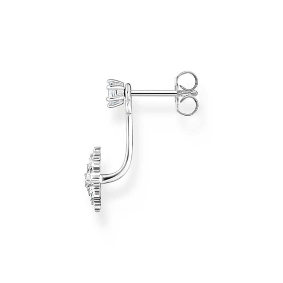 Stiftörhänge Individuellt Snöflinga Vita Stenar Silver - Thomas Sabo - Suuri valikoima & ilmainen lahjapaketointi - Nordicspectra.fi