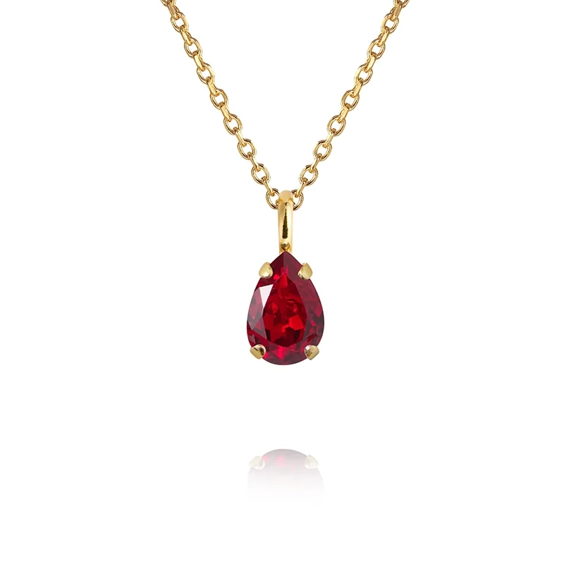 Caroline Svedbom - Childhood Birthstone Necklace Gold July