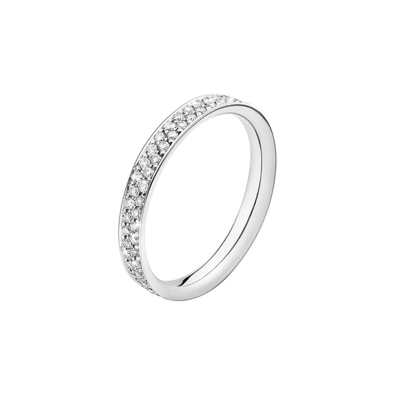 Magic Ring Pavé Weißes Gold von Georg Jensen, Schneller Versand - Nordicspectra.de