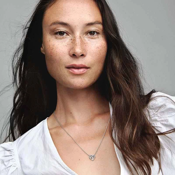 Herz Familienstammbaum Collier-Halskette von PANDORA, Schneller Versand - Nordicspectra.de
