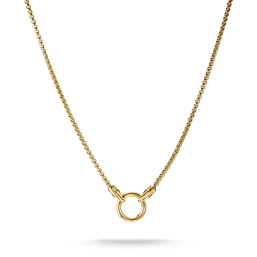 Thomas Sabo - Rebel Venezia 2,7 mm Hängsmycke Stål Halsband Guld