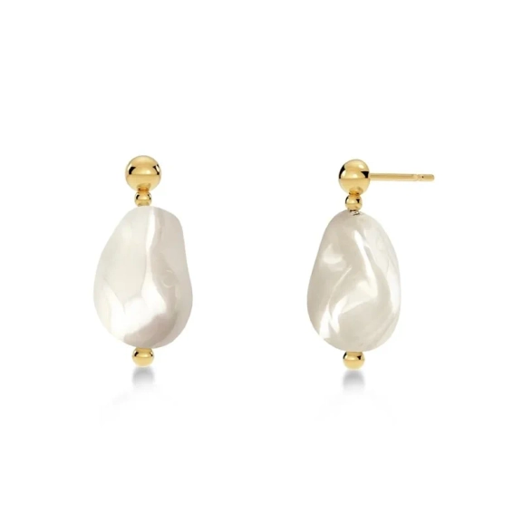 Roc Earrings Gold - Edblad - Snabb leverans - Gratis paketinslagning
