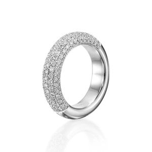 Billion Stars Ring White Gold